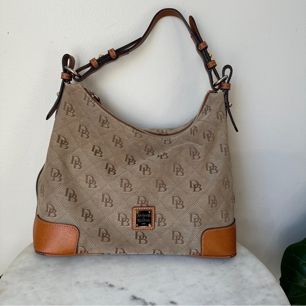 Dooney & Bourke Americana Signature Erica Hobo Bag